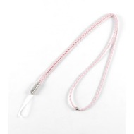 Mobile/ Schlüssel - Lederband Kordel pink