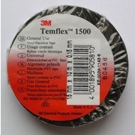 3M Isolierband Temflex 15x10, schwarz
