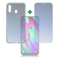 4smarts 360° Protection Set Limited Cover für Samsung Galaxy A40 transparent
