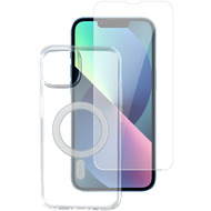 4smarts 360° Starter Set mit X-Pro Full Cover Glas, Apple iPhone 13 Pro