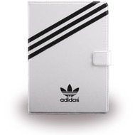 adidas Book Cover /  Hülle /  Tablettasche mit Ständer - 7-8 Zoll Tablets - Weiss/ Schwarz