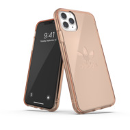 adidas OR Protective Clear Case Big Logo FW19 for iPhone 11 Pro Max rose gold col.