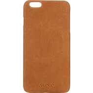 AGNA iPlate Real Natural Leather for iPhone 6 Plus cognac