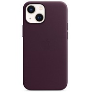 Apple Leder Case iPhone 13 mit MagSafe dunkelkirsch