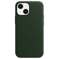 Apple Leder Case iPhone 13 mit MagSafe schwarzgrn