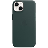 Apple Leder Case iPhone 14 mit MagSafe waldgrün