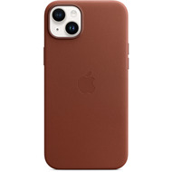 Apple Leder Case iPhone 14 Plus mit MagSafe umbra