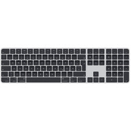 Apple Magic Keyboard mit Touch ID und Ziffernblock silber/ schwarz