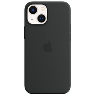 Apple Silikon Case iPhone 13 mini mit MagSafe mitternacht