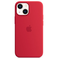 Apple Silikon Case iPhone 13 mini mit MagSafe rot