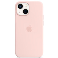 Apple Silikon Case iPhone 13 mit MagSafe kalkrosa