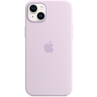 Apple Silikon Case iPhone 14 Plus mit MagSafe flieder
