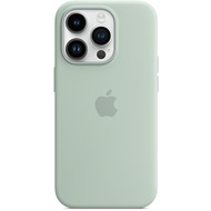 Apple Silikon Case iPhone 14 Pro mit MagSafe agavengrn