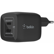 Belkin 45W Dual USB-C GaN Ladegert Power Deliver, PPS, blk