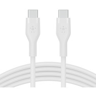 Belkin Flex USB-C/ USB-C Kabel, Schnellladen bis 60W, 2m, wei