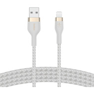 Belkin PRO Flex Lightning/ USB-A Kabel, Apple zert., 1m, wei