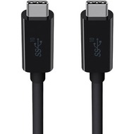 Belkin USB-C auf USB-C Kabel (USB 3.1, 5A/ 100W), 1m, Schwarz