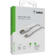 Belkin USB-C/ USB-A Kabel PVC, 1m, wei