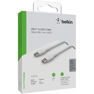 Belkin USB-C/ USB-C Kabel PVC, 1m, wei