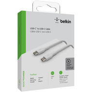 Belkin USB-C/ USB-C Kabel ummantelt, 1m, wei