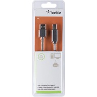 Belkin USB 2.0 Premium Druckerkabel USB-A auf USB-B, 3m, schwarz