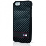 BMW M Collection Carbon Effect Stripe, Cover, iPhone 5,5S, Schwarz