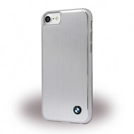 BMW Brushed Aluminium - Hardcover - Apple iPhone 7 - Silber