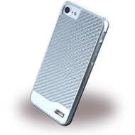 BMW M-Sport Carbon Fiber - Hardcover - Apple iPhone 7 - Silber