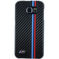 BMW M Collection Carbon Effect - Hart Cover/ Hülle/ Case - Samsung G920F Galaxy S6 - Schwarz