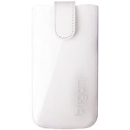 Bugatti SlimCase Ledertasche  Apple iPhone SE/ 5/ 5S/ 5C  weiß (glänzend)