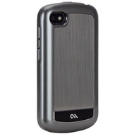 case-mate barely there Brushed Aluminum fr BlackBerry Q10, silber