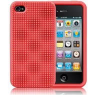 case-mate Egg Case fr iPhone 4, rot