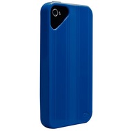 case-mate Olo Nimbus Stripes fr iPhone 4 /  4S, dunkelblau