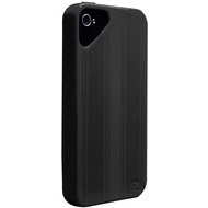 case-mate Olo Nimbus Stripes fr iPhone 4 /  4S, schwarz