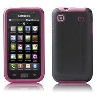 case-mate Hybrid Tough fr Samsung i9000, schwarz-pink