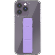 CLCKR Gripcase Clear for iPhone 14 Pro Max clear/ purple