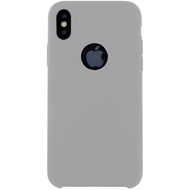Cyoo Premium Liquid Silicon Hard Cover für iPhone X, Weiss