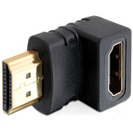 DeLock Adapter HDMI Stecker > HDMI Buchse 90unten
