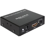 DeLock Adapter HDMI zu HDMI + Audio Extractor 4K