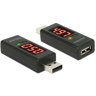 DeLock Adapter USB A Stecker > A Buchse mit