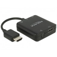 DeLock Adapterkabel HDMI-A Stecker > HDMI + Audio Extractor