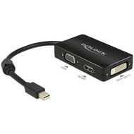 DeLock Adapterkabel mini DisplayPort 1.1 St. > VGA/ HDMI/ DVI