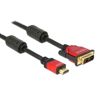 DeLock HDMI - DVI Kabel Stecker/ Stecker 3 m
