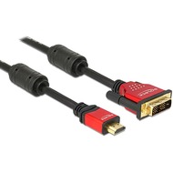 DeLock HDMI - DVI Kabel Stecker/ Stecker 5,0 m