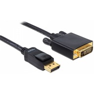 DeLock Kabel Displayport > DVI24+1 St/ St 2m DL