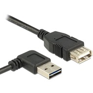 DeLock Kabel EASY USB 2.0-A links/ rechts gewinkelt > USB 2.0 Typ A Buchse