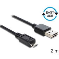DeLock Kabel EASY USB 2.0-A > Micro-B St/ St 2m
