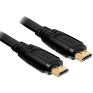 DeLock Kabel HDMI A-A St/ St 1.4 flach 5,0 m DL,