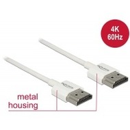 DeLock Kabel HDMI A Stecker > HDMI A Stecker 3D 4K 0,25 cm S