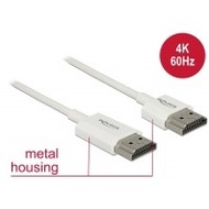 DeLock Kabel HDMI A Stecker > HDMI A Stecker 3D 4K 3 m Slim